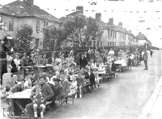 Street Party Coronation 1953 Street Party Coronation 1953