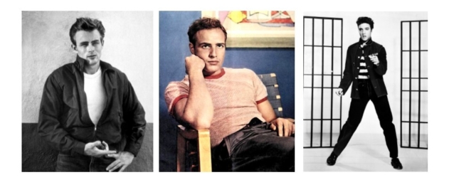 James Dean Elvis Presley Marlon Brando